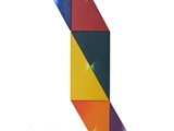 Capriccio K, olej na płótnie, 170x96 cm, 1989 r.