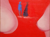 R-72 Nr 2  Urodziny Wenus, olej na płótnie, 26x30 cm, 1972 r.