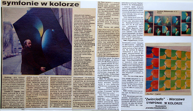Symfonie w kolorze | wywiad prasowy