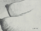 Bez tytułu, rys. ołówek, wys. 15 cm, 1978 r.